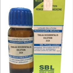 SBL Thuja Occidentalis Dilution 3CH: Find SBL Thuja Occidentalis Dilution  3CH Information Online | Lybrate