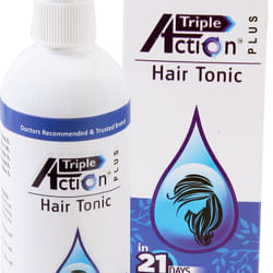 Triple Action Plus Hair Tonic: Find Triple Action Plus Hair Tonic  Information Online | Lybrate