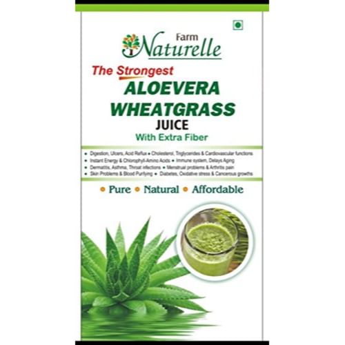 Farm Naturelle Aloe Vera Wheatgrass Juice
