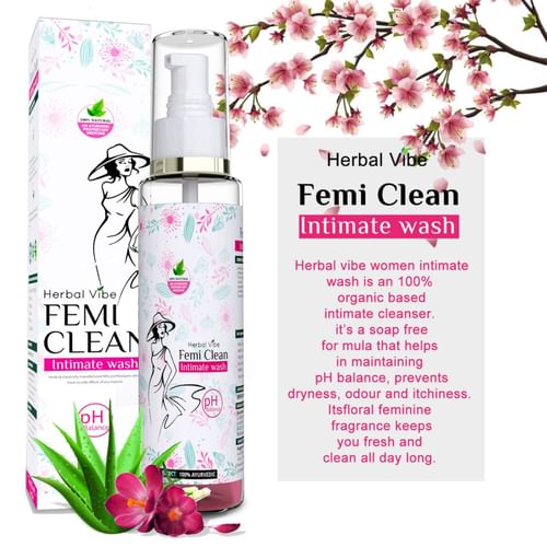 AUGGMIN Herbal Vibe Femi Clean Intimate Wash (100ml)