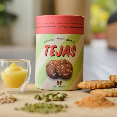 BEST DEAL | Butterfly Ayurveda Tejas Cookies (225gm) at Rs.210