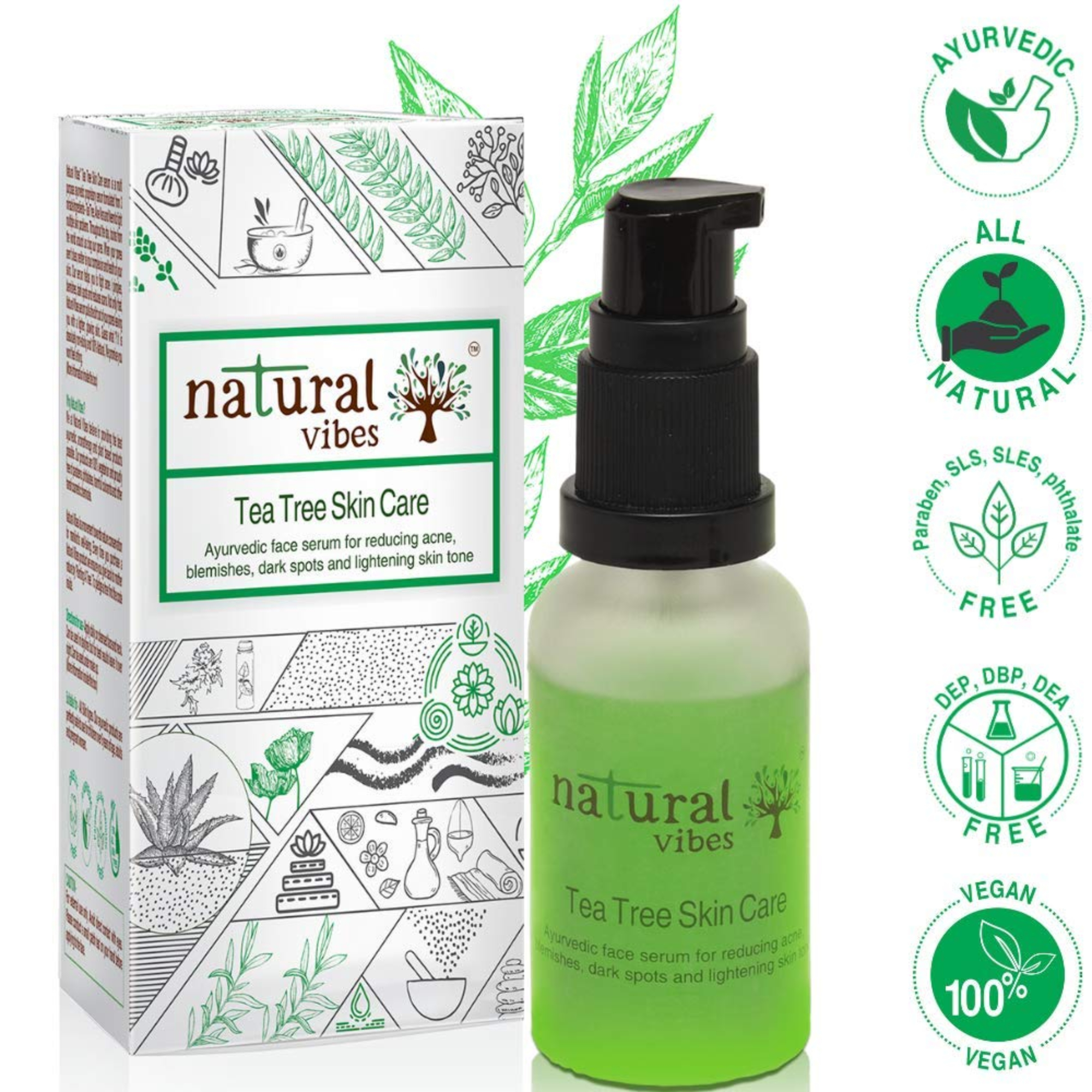 natural vibes face wash