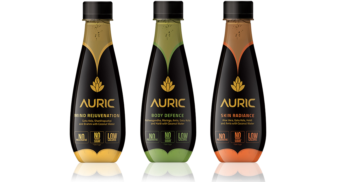 Auric Beauty & Wellness Drinks Pack of 3 for just ₹120 Worth ₹150