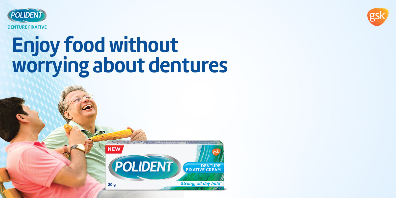 attribute The office dilute Buy Polident Denture Fixative Cream 20g at Lybrate || Shop Now