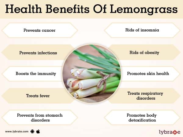 Health Benefits Of Lemongrass 