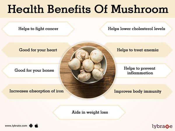 Benefits of Mushroom And Its Side Effects | Lybrate