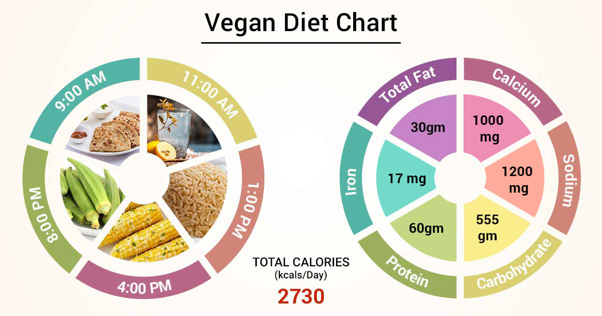 Diet Chart vegan Patient, Diet Lybrate.
