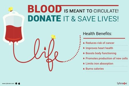 does donating blood burn calories