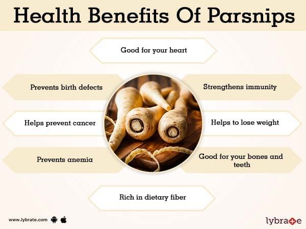 calories in parsnips