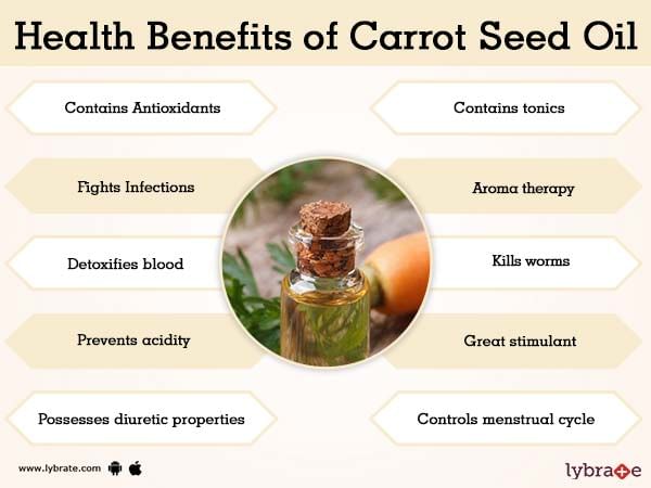 Health Benefits of Carrot Seed Oil