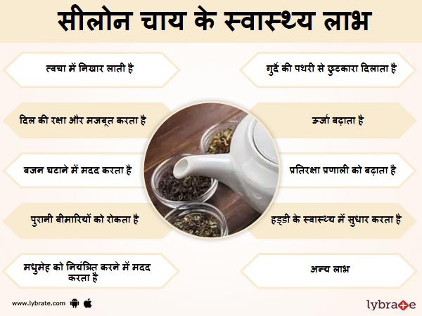सीलोन चाय के स्वास्थ लाभ