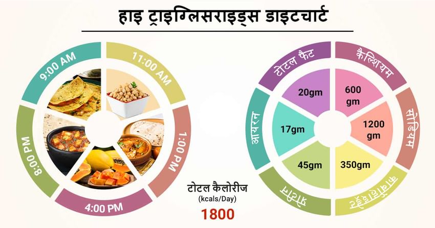 ज न ह ई ट र इग ल सर इड स ड इट च र ट High Triglycerides Diet Chart In Hindi क फ यद और न कस न