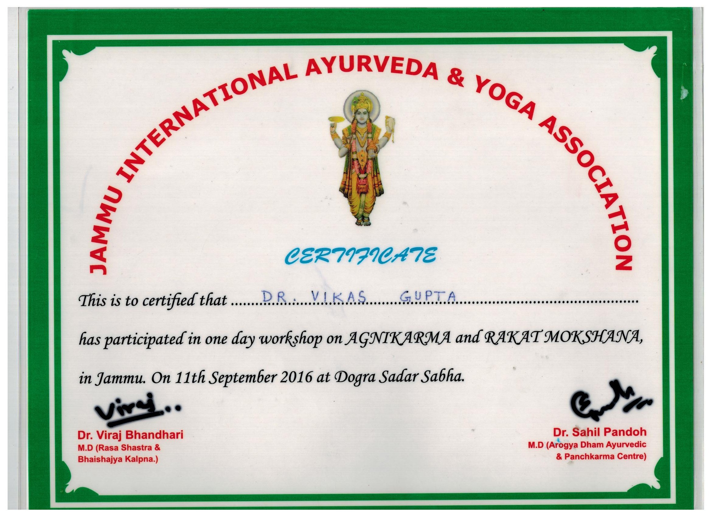 Dr. Vikas Gupta - Ayur Health Care Image 15