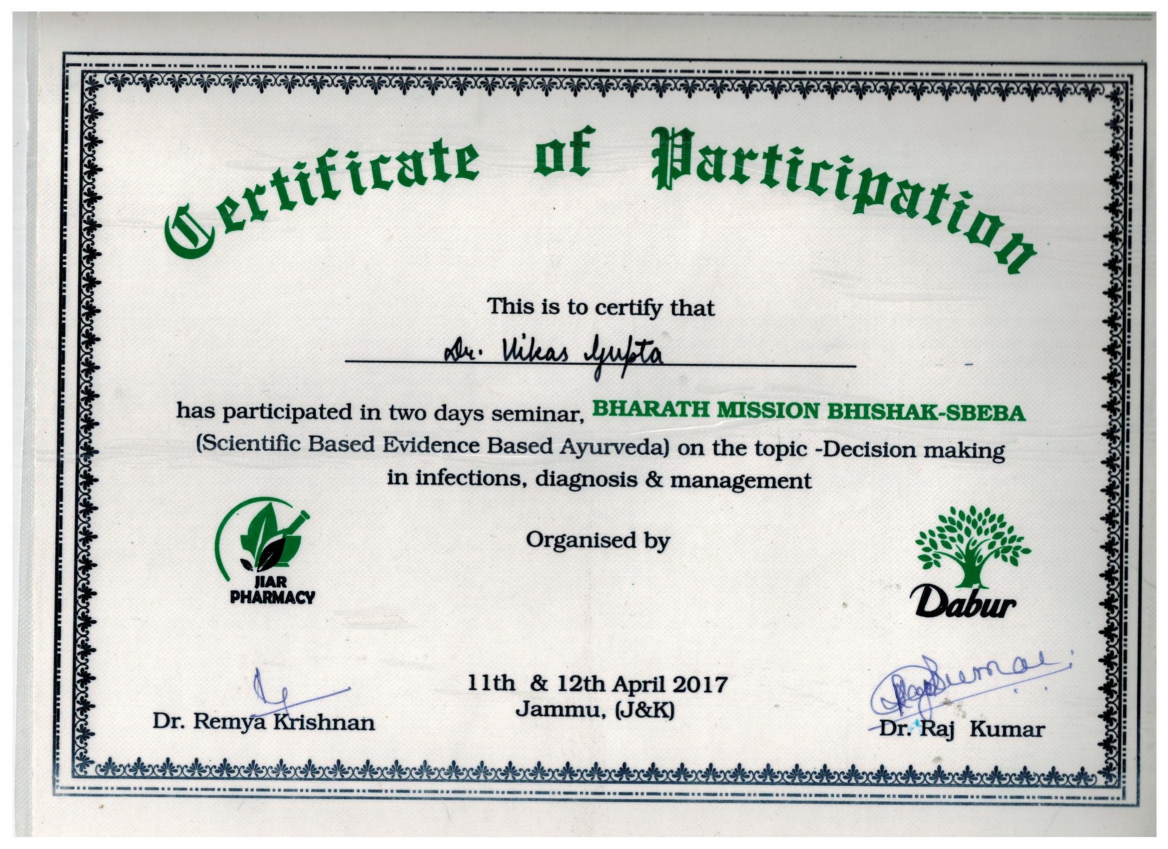 Dr. Vikas Gupta - Ayur Health Care Image 18
