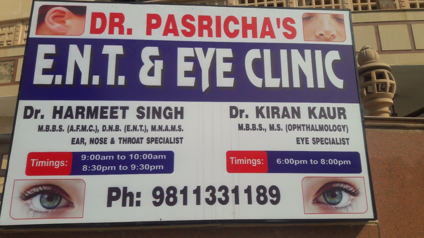 Dr. Pasricha's E.N.T. & Eye Clinic Image 1